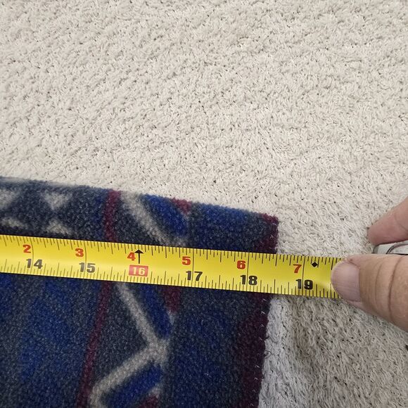 Vintage Columbia Jacket Mens XL Fleece Abstract Aztec Full Zip Made in USA - Picture 14 of 14